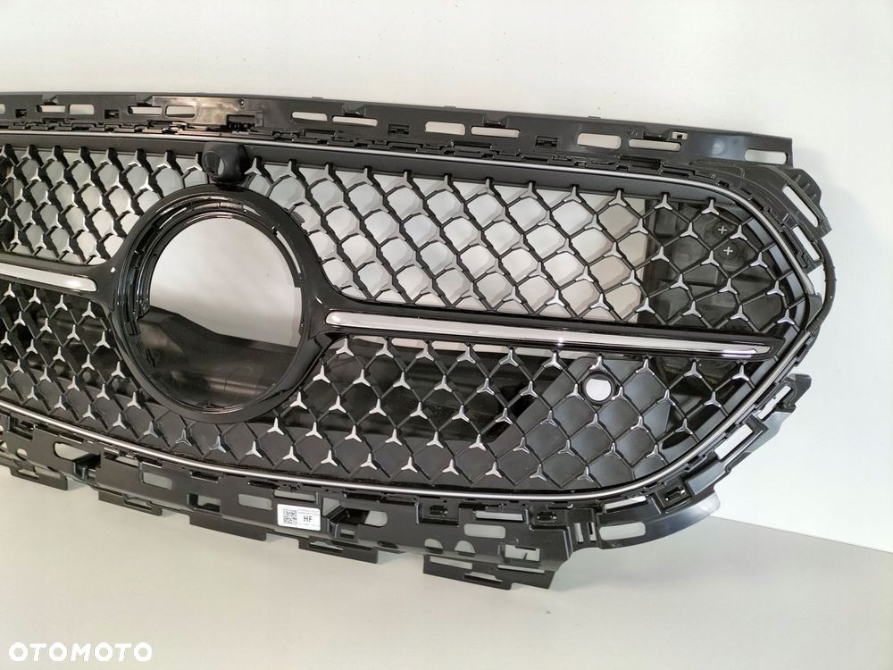 atrapa kratka grill mercedes e klasa w214 22- amg silver diamond - 4