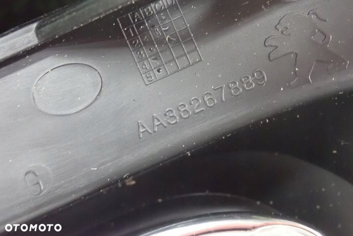 PEUGEOT 308 T9 GT 16- kratka zderzaka lewa prawa AA38267895 AA38267889 - 4