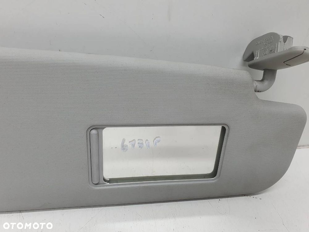 OSŁONA PRZECIWSŁONECZNA LEWA PRAWA DASZEK SŁONECZNIK SKODA ROOMSTER EU - 5