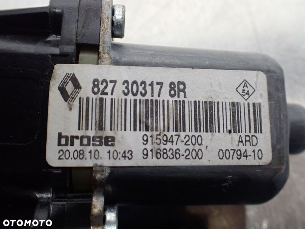 SILNICZEK SZYB PRAWY TYŁ RENAULT GRAND SCENIC III 827303178R 0130822516 910836-200 - 5