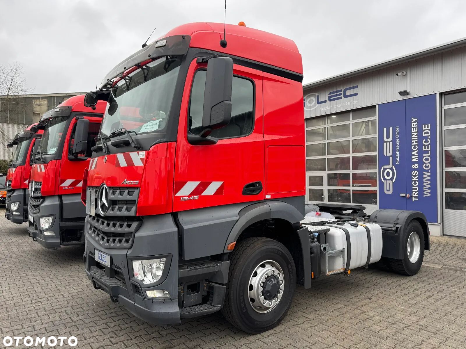 Mercedes-Benz AROCS 1845 LS 4x4 HAD CIĄGNIK SIODŁOWY Z HYDRAULIKĄ WYWROTU - 1