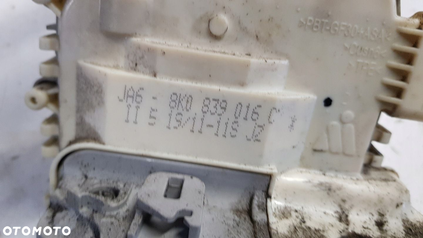 zamek drzwi prawy tył Audi A4 B8 8K0839016C - 8