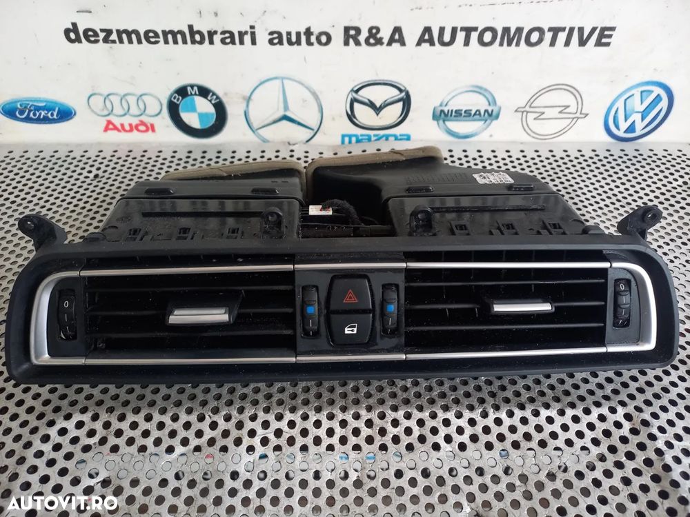 Grile Grila Ventilatie Aerisire Bord Centrala Bmw Seria 7 F01 F02 F03 F04 Volan Stanga Impecabila D - 6