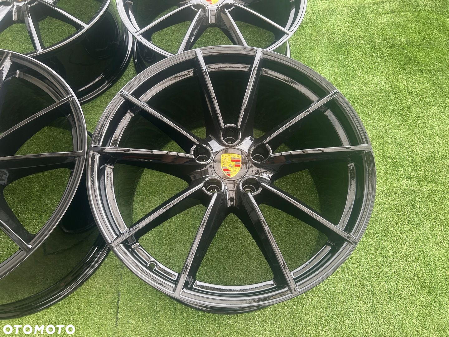 KOMPLET FELG FELGI ALU PORSCHE CARRERA 911 992 20 21 ORYGINALNE - 8