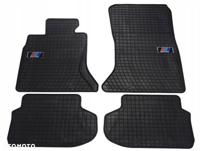 BMW 5 F10 F11 od 2013 Dywaniki gumowe rzepy - 1