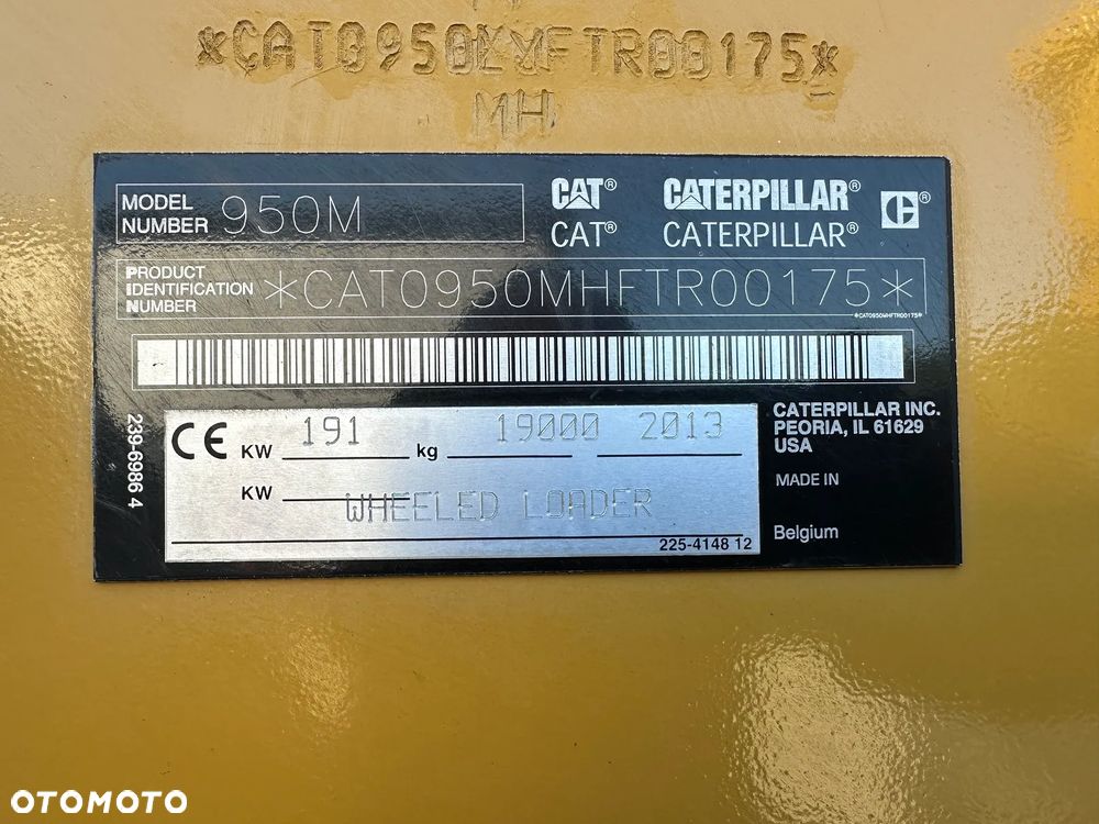 Caterpillar Caterpillar 950M Caterpillar 950M 2013 - 8