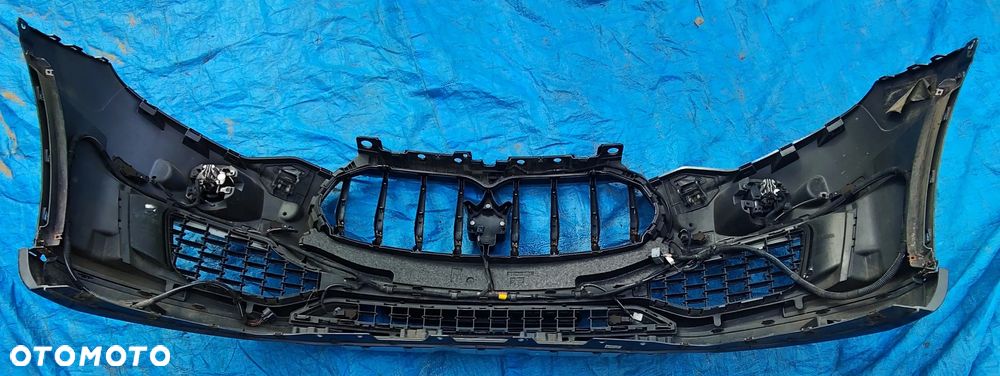 Kompletny Zderzak Przód Przedni Chrom Spryski Kamera PDC itd. Maserati Levante GranLusso GrigioMaratea Vr. 571/A - 6