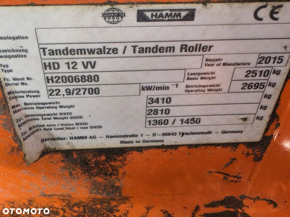 Hamm HD 12 VV - 17