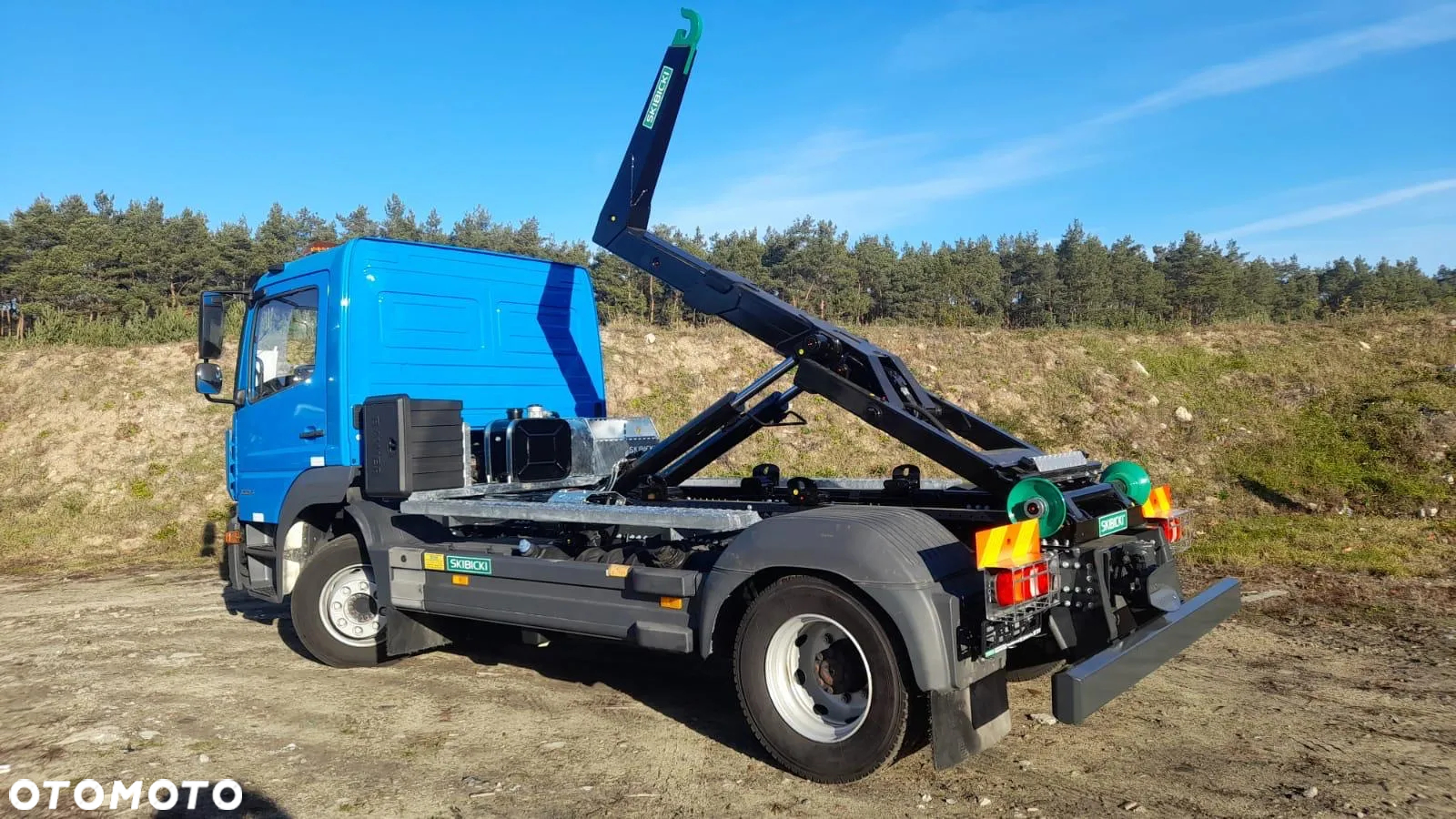 Mercedes-Benz Atego 1224 + nowy hak SKIBICKI - 8 Ton - 5