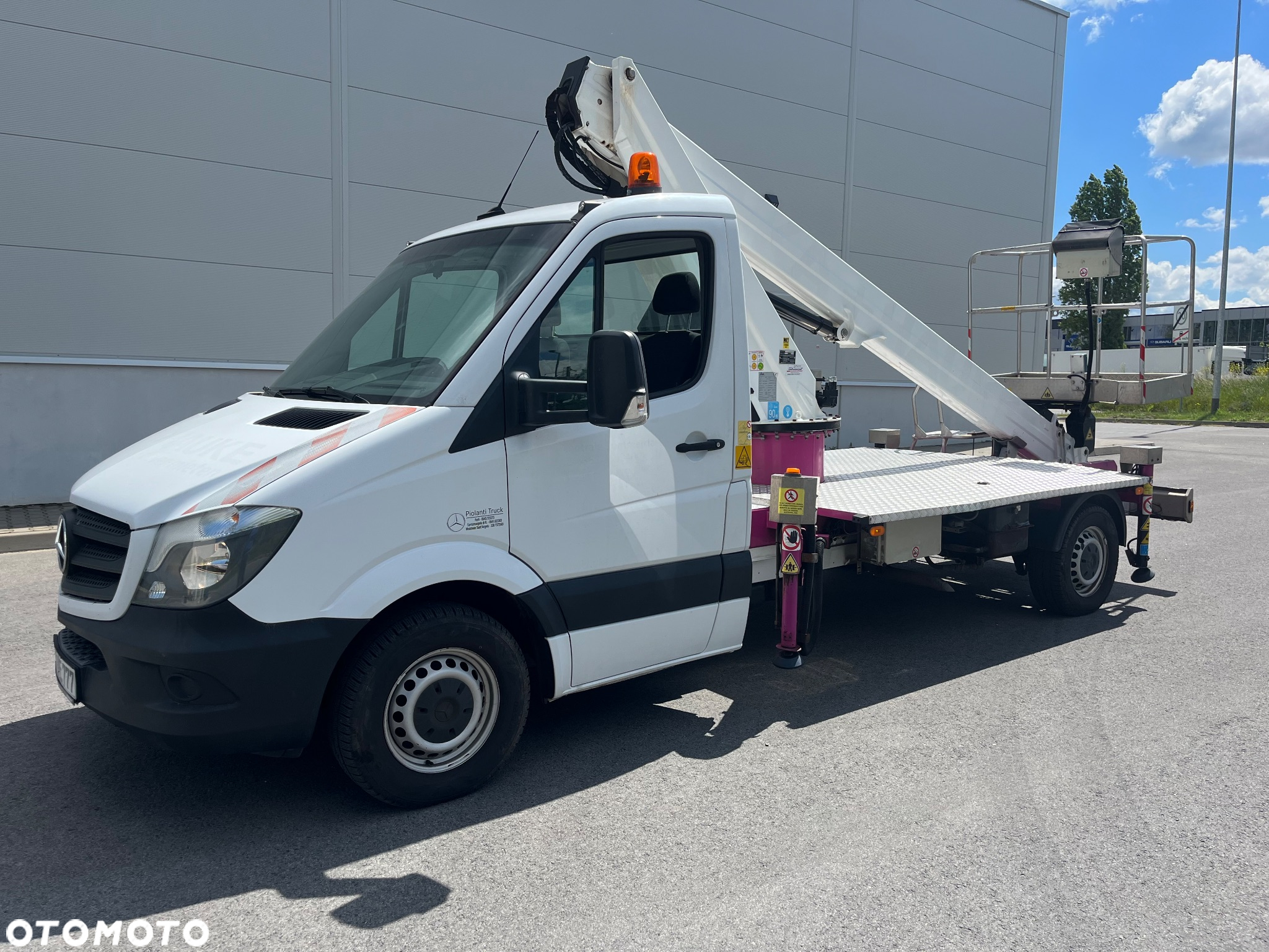Mercedes-Benz Podnośnik Koszowy Zwyżka GSR 180T 18 metrów 13 metrów w Bok!Super Stan! UDT! jak Wumag Ruthmann Multitel! Kosz 300KG - 2