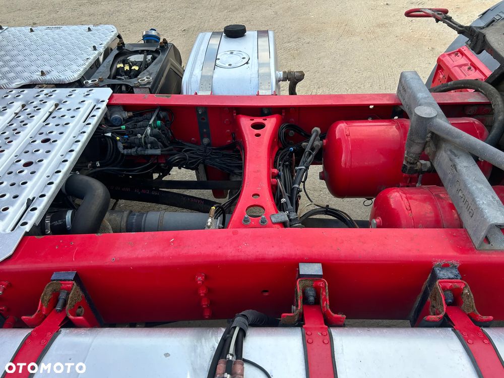 Scania R450 RETARDER / HYDRAULIKA / ALUFELGI / WAGA WSKAŹNIK OBCIĄŻENIA / NOWA SPRĘŻARKA / TURBINA PO WYMIANIE / BARDZO ŁADNY STAN 2015 ROK !! - 14