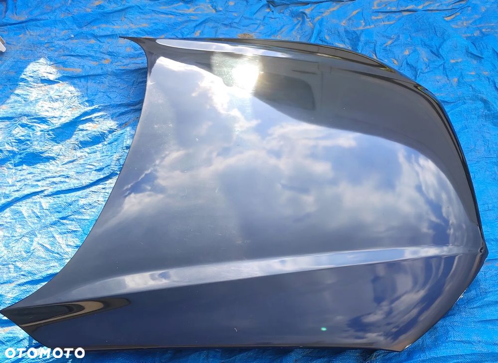CZARNA Maska Pokrywa Silnika AUDI A8 D4 4H0 2009-2014 Przed Lift