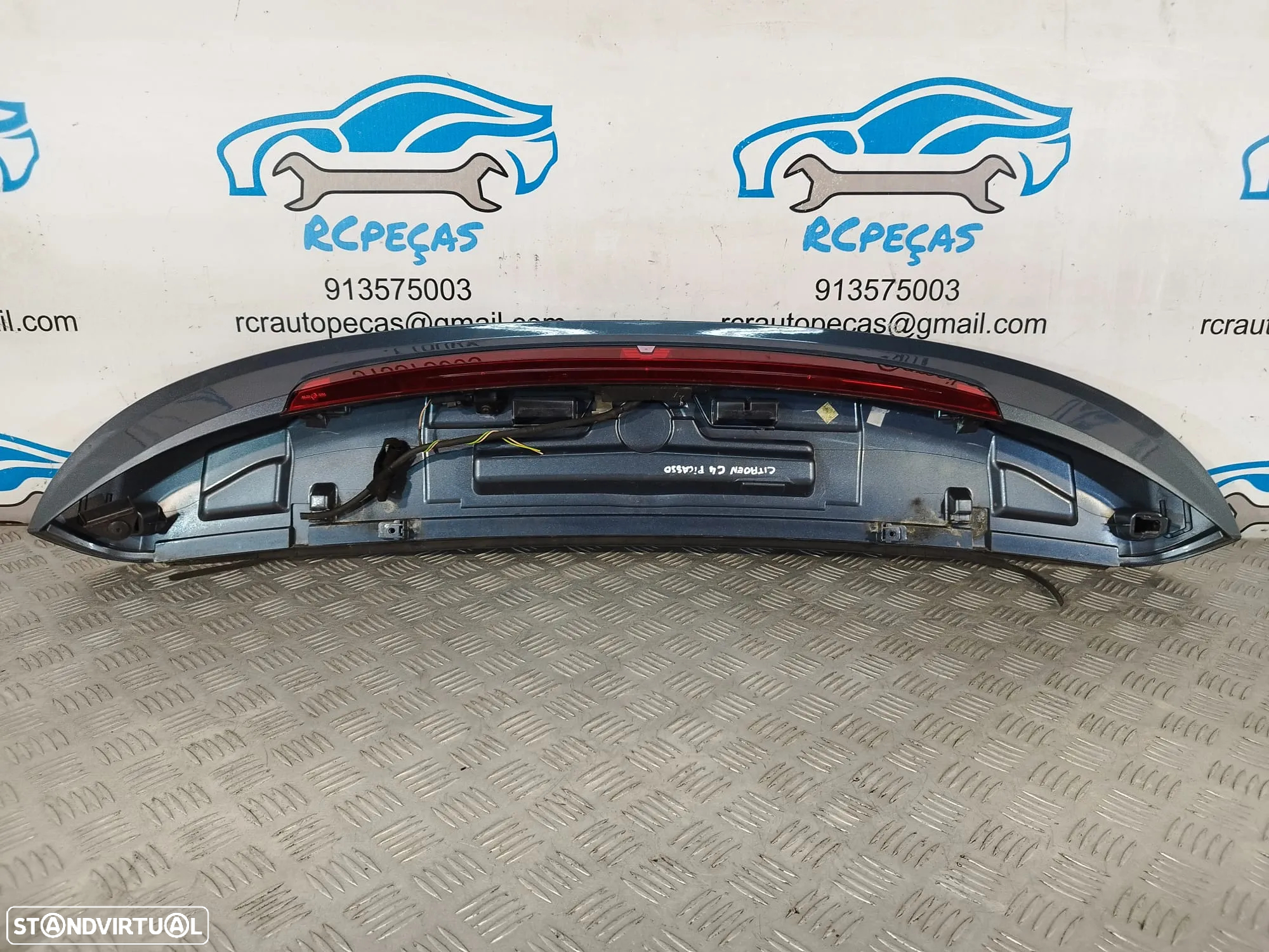 AILERON ALERON SPOILER LIP 3° STOP ORIGINAL 9654435580 CITROËN C4 PICASSO - 6