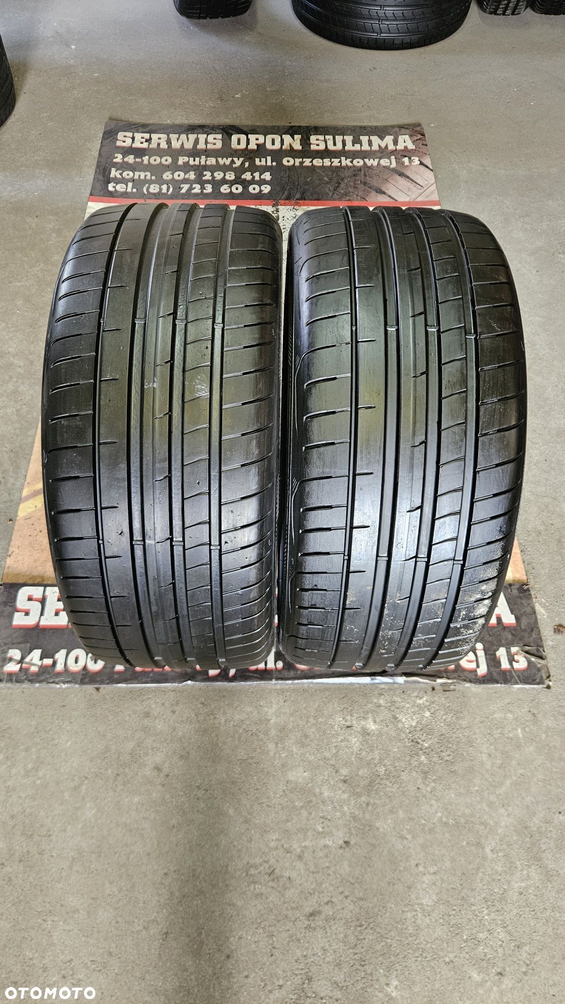 opony używane 255/35R20 Goodyear EAGLE F1 SuperSport - 1
