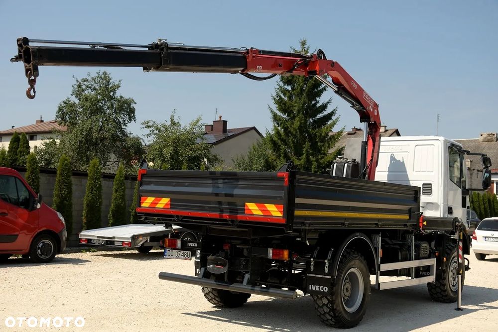 Iveco EUROCARGO 4x4 110E22 *WYWROT 3-STRONNY + HDS FASSI F80 * - 39