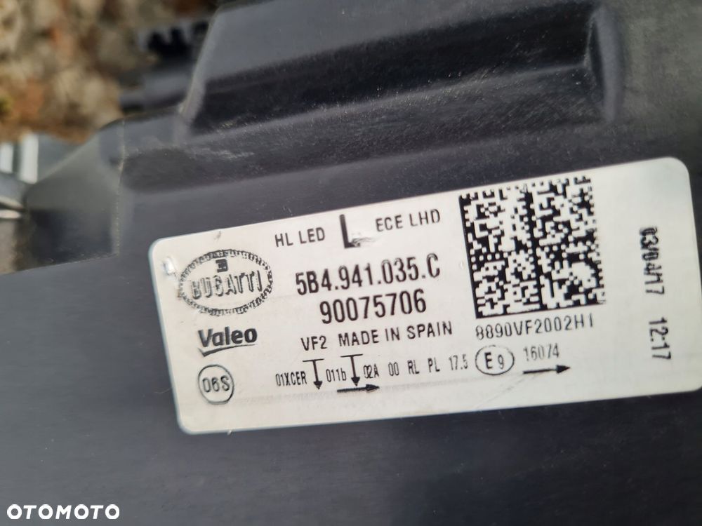 BUGATTI CHIRON 5B4 Lampy przód Full Led Matrix Carbon 1 Of 500 Super Sport 300+ Pur Sport - 15