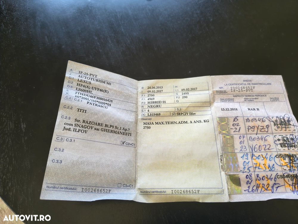 Lexus Seria LS 600h L - 9