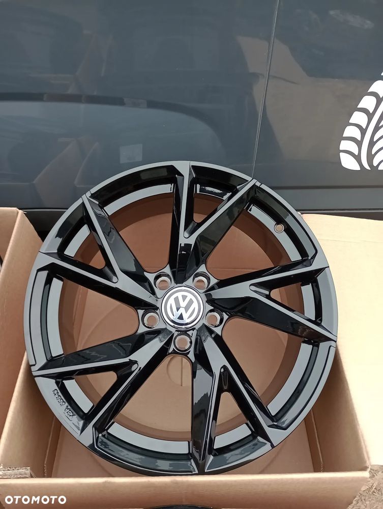 FELGI ALUMINIOWE NOWE 5X112 R18 8J ET35 VOLKSWAGEN ARTEON CADDY CC GOLF ID.3 ID.4 JETTA PASSAT PHAETON SCIROCCO SHARAN T4 TIGUAN TOUAREG TOURAN T-ROC - 5