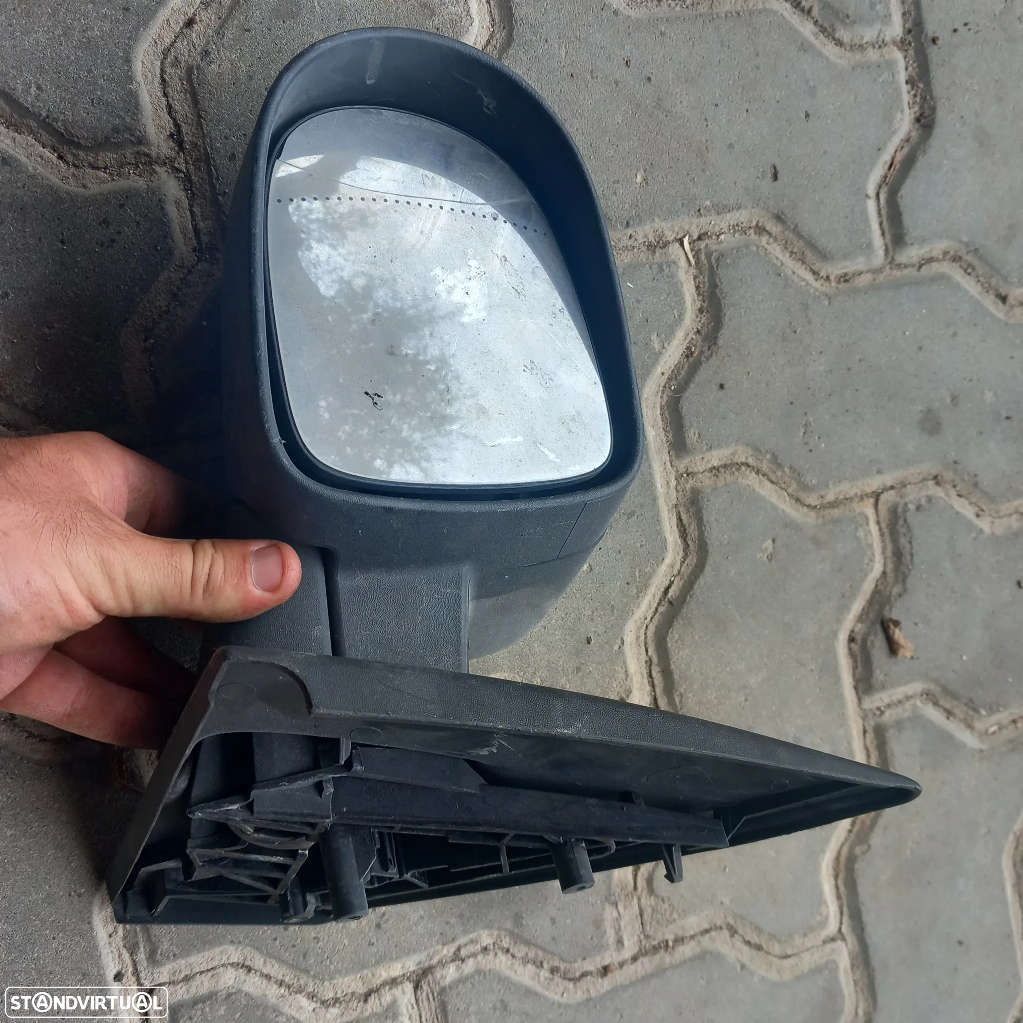 Espelho condutor renault clio 3 - 2