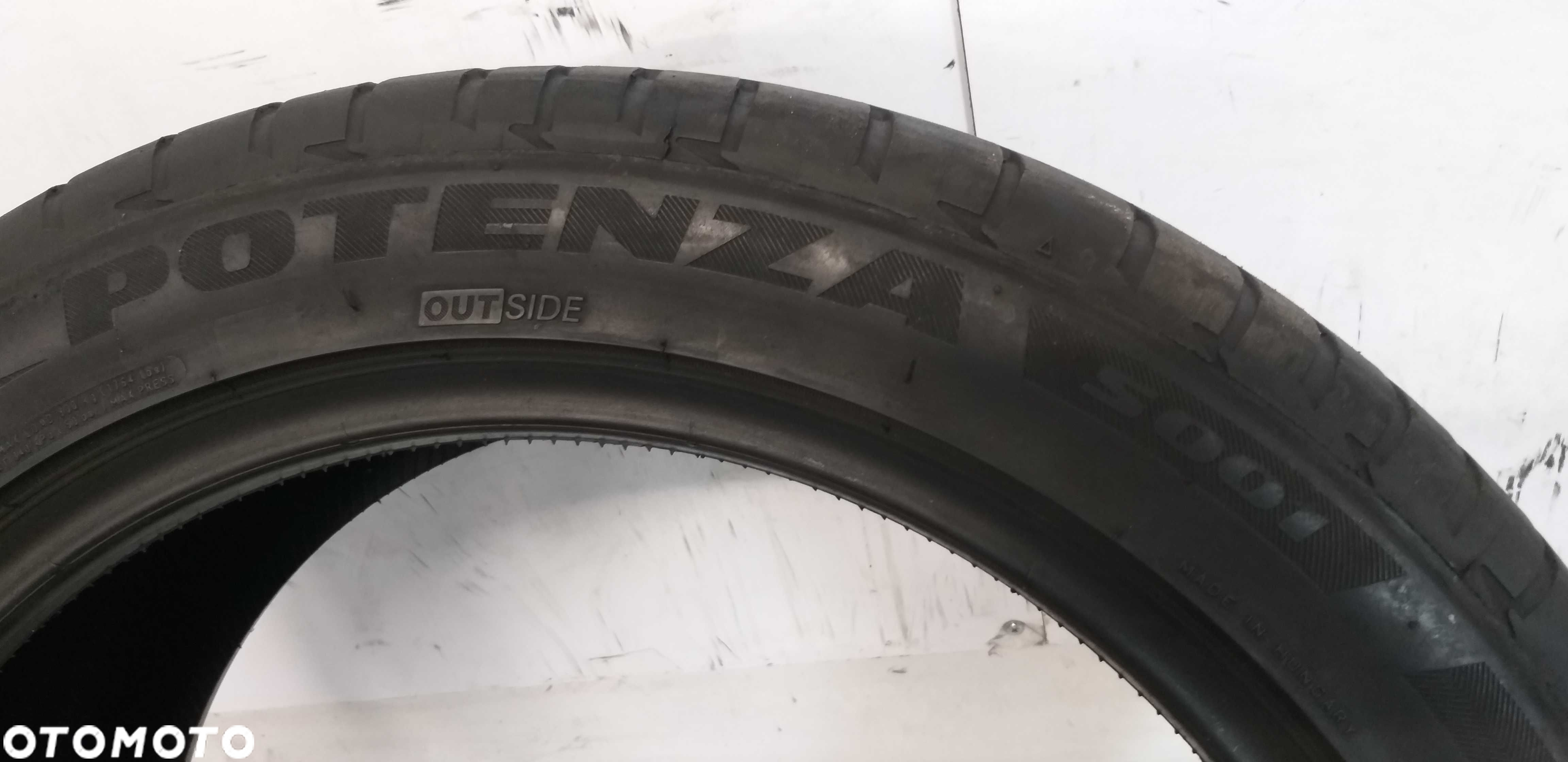 Szt 2344L Sztuka 245/45R18 100Y Bridgestone Potenza S001. 2016rok - 8