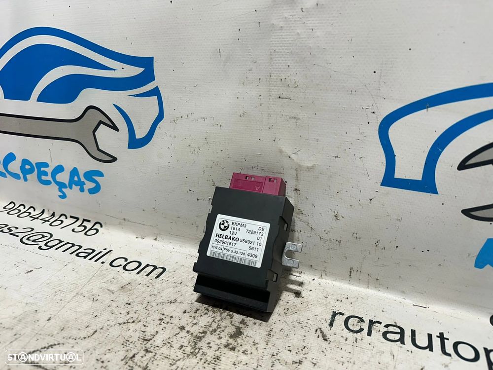 .Módulo Controlo Bomba Combustível Original BMW 7229173 EKPM3 2004 - 2015 - 4