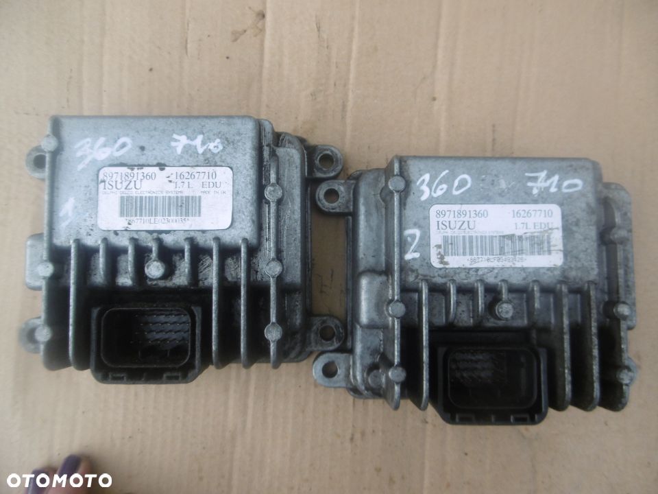sterownik pompy ISUZU CORSA COMBO ASTRA 8971891360 16267710 - 1