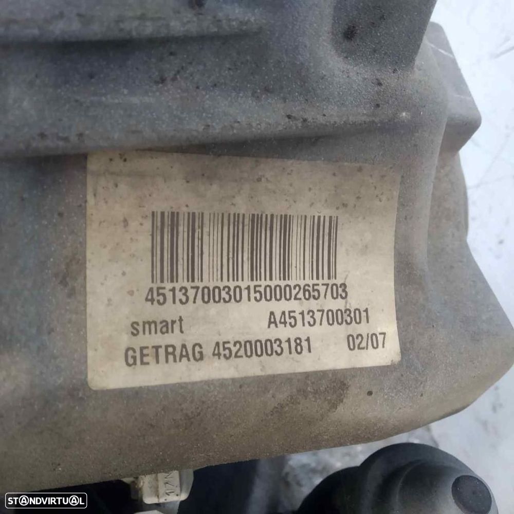 CAIXA DE VELOCIDADES SMART FORTWO COUPE - 1