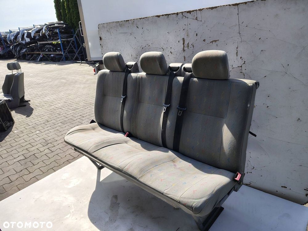 FOTELE KANAPA 2 RZĄD BRYGADÓWKA VW TRANSPORTER T5 - 3