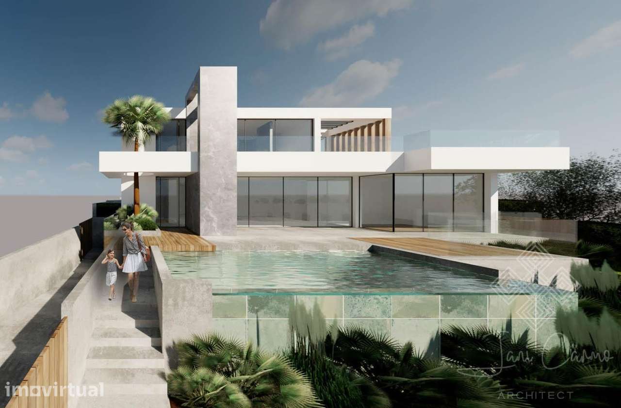 Terreno com Vista Mar e Projeto de Arquitetura Aprovado - Grande imagem: 2/21