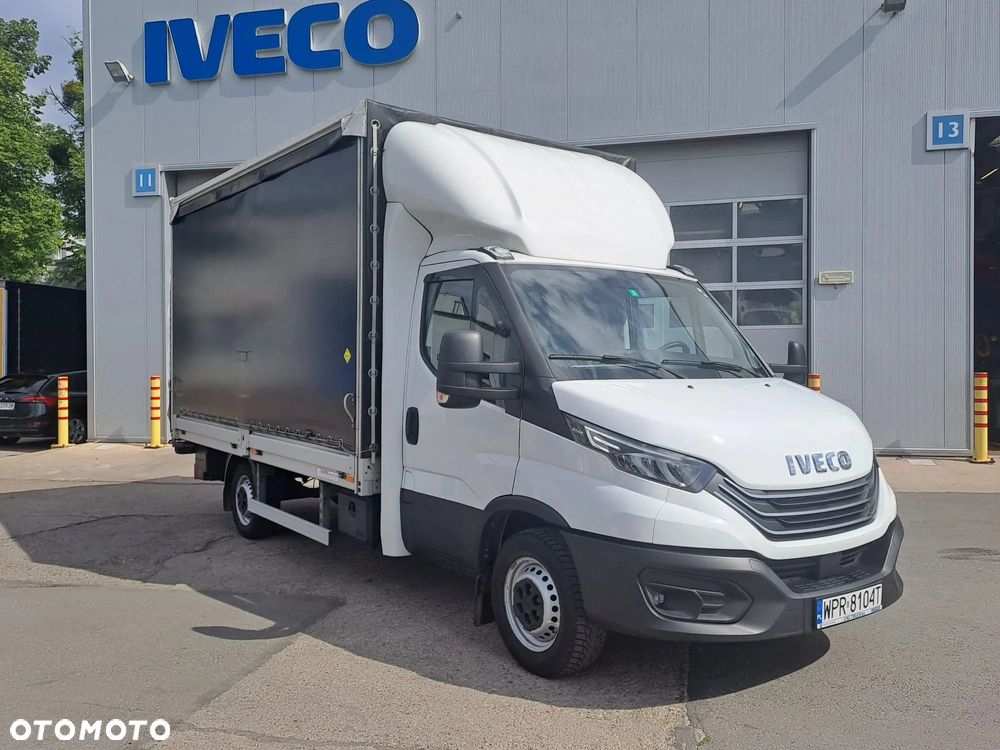 Iveco Daily | Plandeka + Winda 750kg | 3.0l 180KM | Full Led |  Krajowy | 8 EP | Firanka | - 1