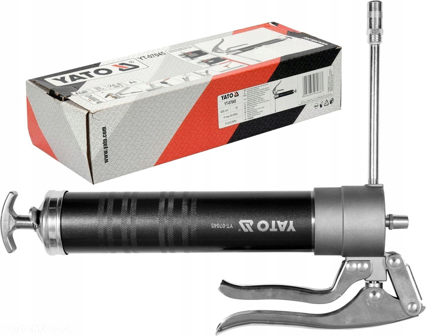 YT-07045 YATO SMAROWNICA RĘCZNA SZYBKIEGO WYPINANIA 400cm KORPUS ALUMINIUM - 10