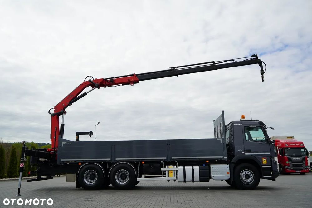 Volvo FHX 430 / SKRZYNIOWY- 7,15 M / HDS HYVA HC-183 / ROTATOR / WIDŁY DO PALET / PILOT - 6