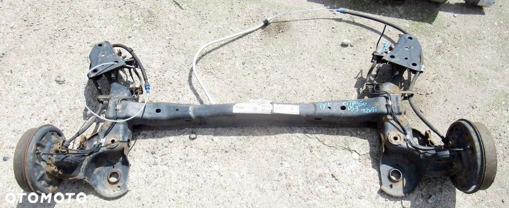 CITOREN DS3 1.2 BELKA KOŁYSKA ZAWIESZENIE TYŁ TYLNE - 1