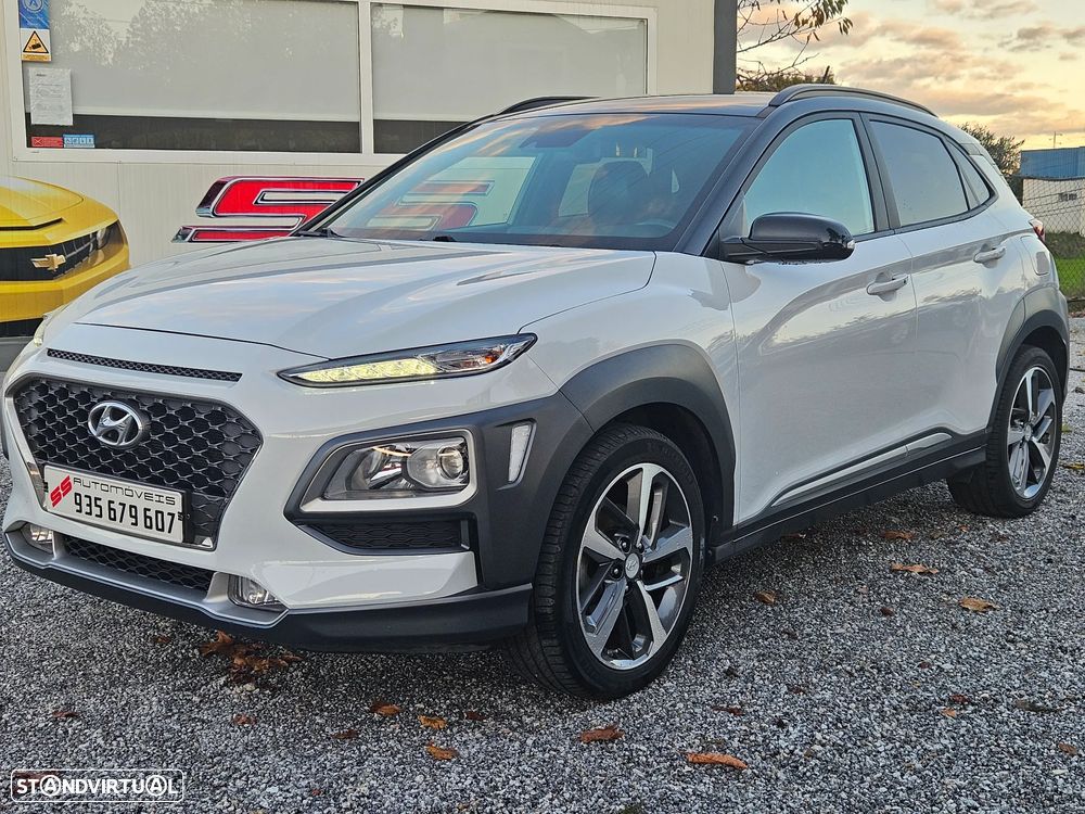 Hyundai Kauai 1.0 T-GDi Premium Pele/Tec.Vermelho - 3