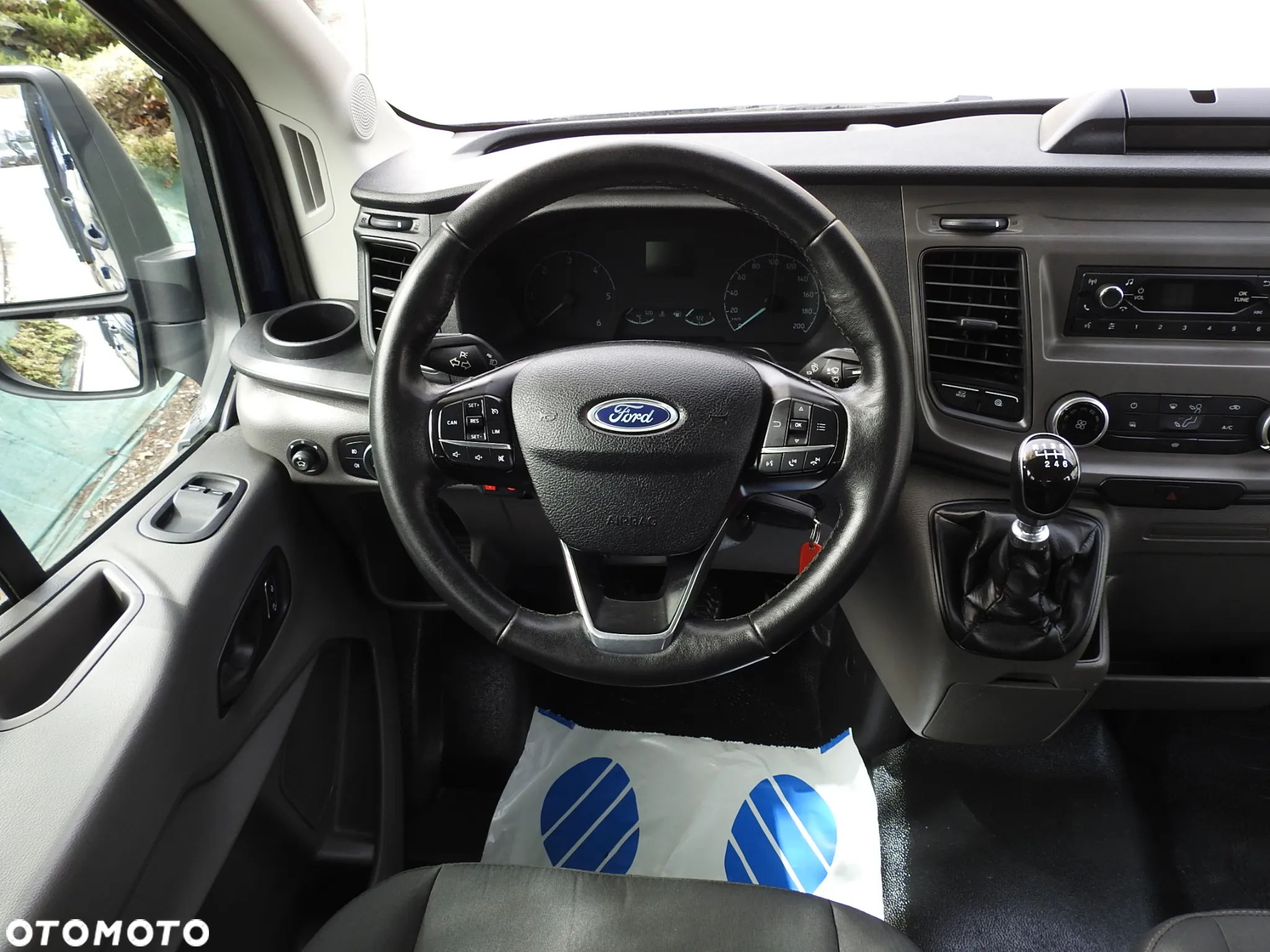 Ford TRANSIT SKRZYNIA PODWÓJNA KABINA DOKA 7 MIEJSC TEMPOMAT KLIMATYZACJA LEDY 130KM [ L06334 ] - 26