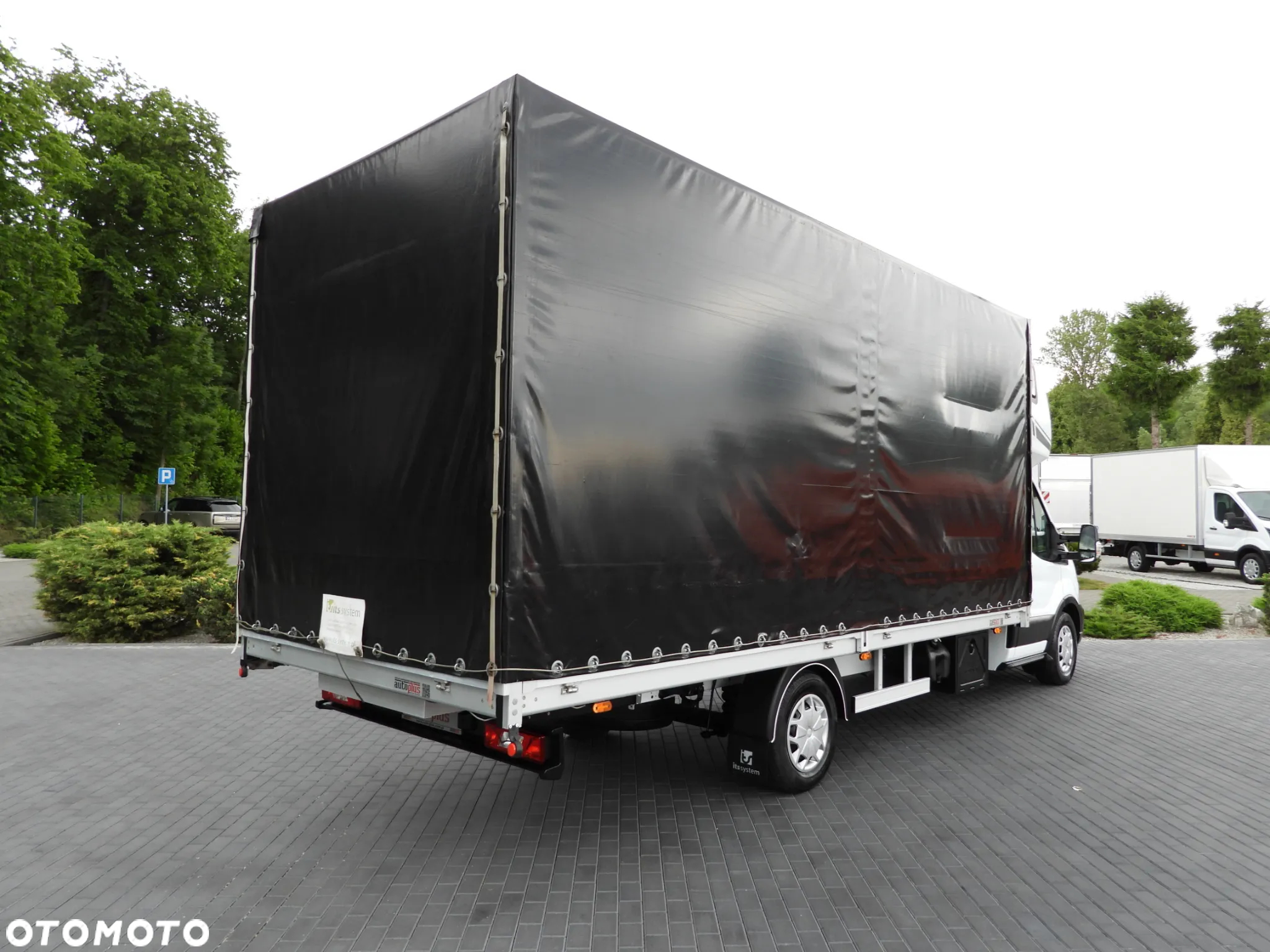 Ford TRANSIT  PLANDEKA 10 PALET WEBASTO TEMPOMAT LEDY PNEUMATYKA KLIMATYZACJA 160KM [ M38701 ] - 4