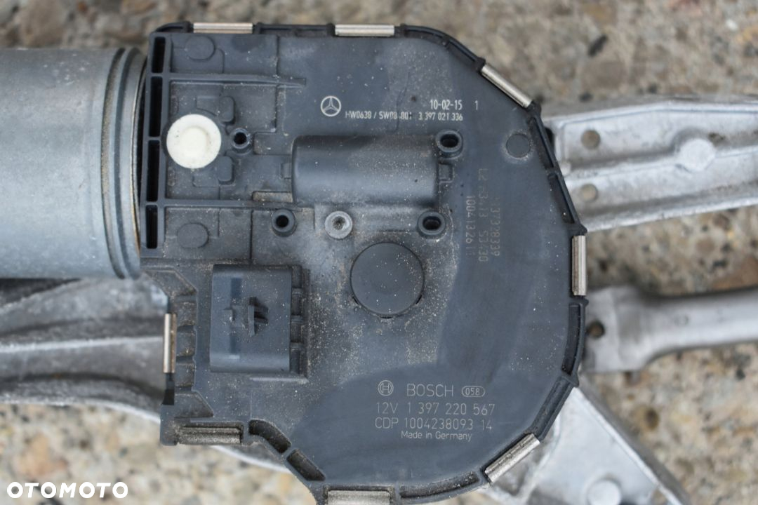 MECHANIZM WYCIERACZEK MERCEDES C-KLASA W204 S204 - 5