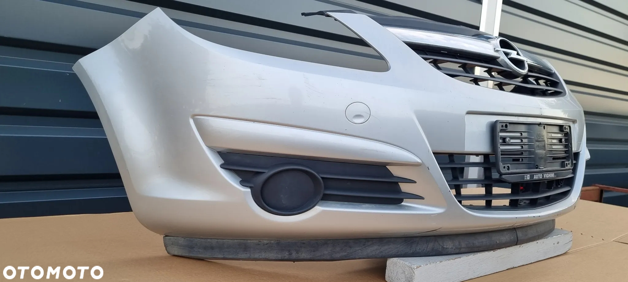 Opel Corsa D 06-10 zderzak przód oryginał MC240 - 5