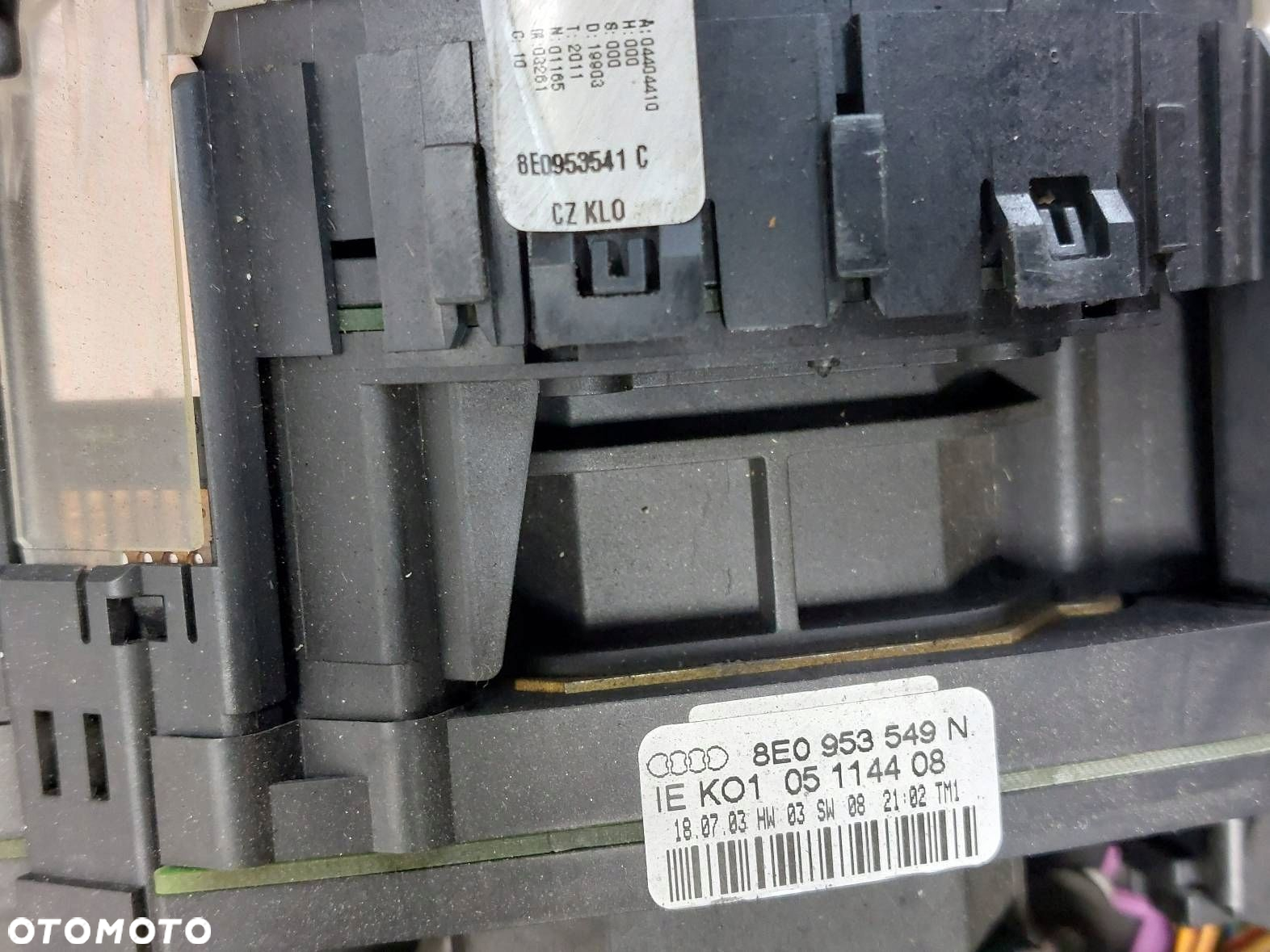 ZESTAW STARTOWY STEROWNIK AUDI A4 B6 2.5 TDI 8E0907401 8E0907279C - 9