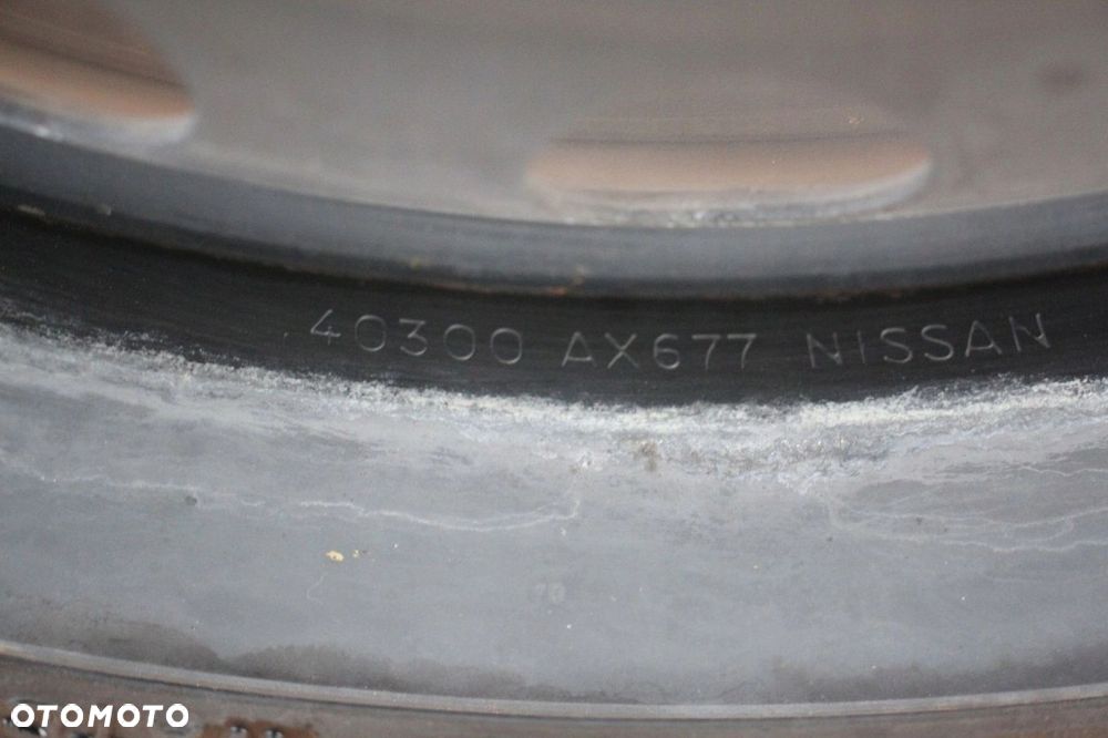 Koło zapasowe dojazdowe NISSAN MICRA 14" 105/70/14 40300AX677 4X100 - 2