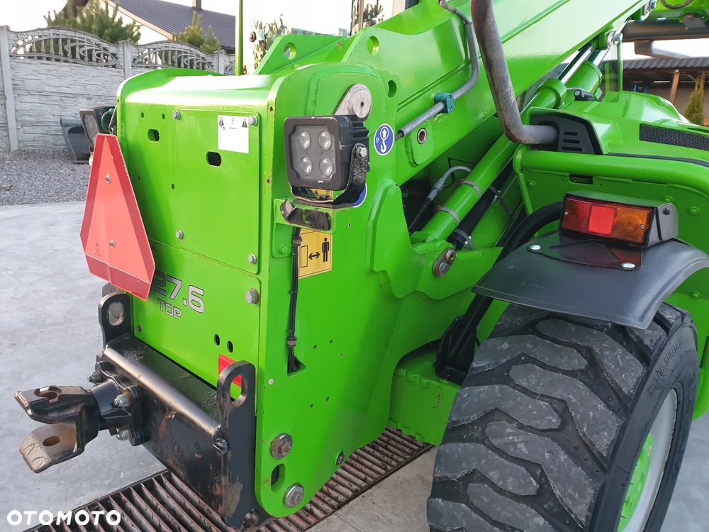 Merlo P27.6 TOP Tylko 2000mtg SPROWADZONA WIDŁY+ŁYŻKA PIĘKNY STAN - 7