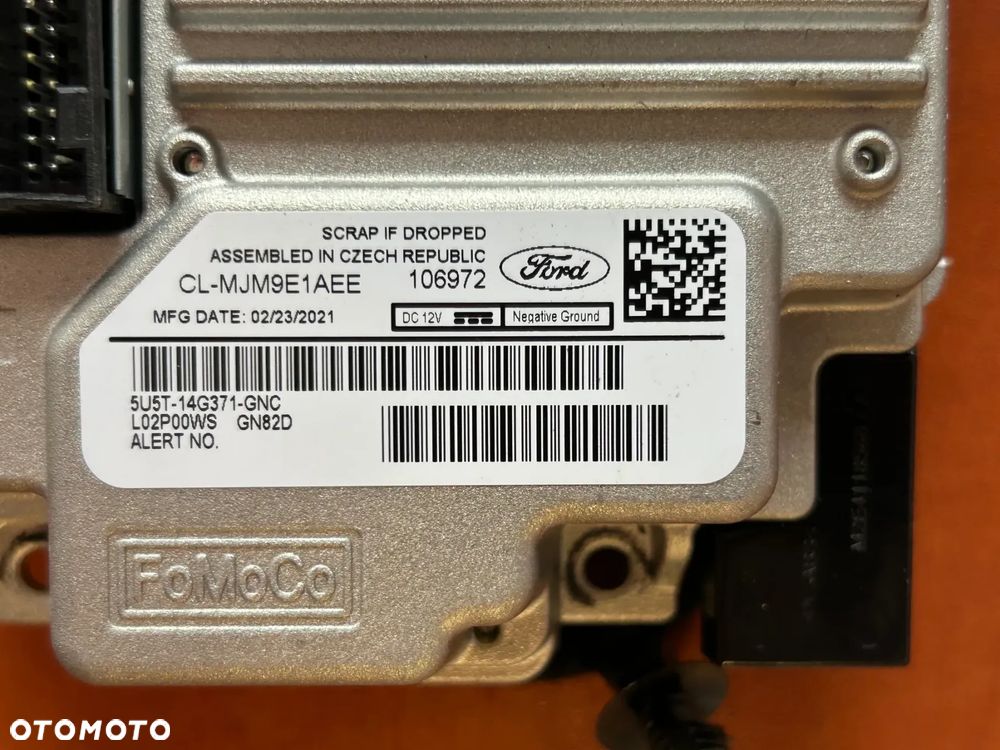 MODUŁ STEROWNIK NAWIGACJI NAVI RADIA PAMIĘĆ FORD FOCUS MK4 5U5T14G371GNC - 4