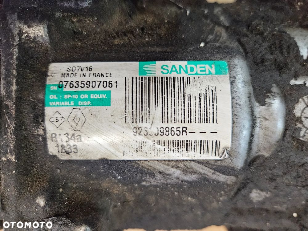 Nissan Note E11 I  Renault Megane Kangoo Clio 1.5 DCI kompresor  sprezarka klimatyzacji - 9
