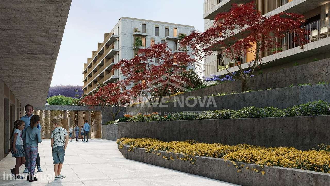 Apartamento T1 Novo com Varanda, Lugar de garagem - Oliveira do Douro - Grande imagem: 5/14