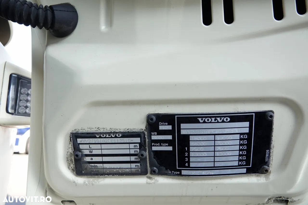 Volvo FM 450 / SISTEM HIDRAULIC / RETARDER / ADR / JANTE DIN ALIAJ / EURO 5 / IMPORTAT - 35
