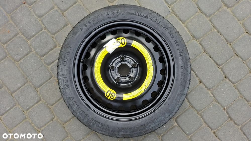 Koło Dojazdowe 17 Audi A4 B6 B7 5x112 ET 35 125/80 R17 8E0601027C - 1