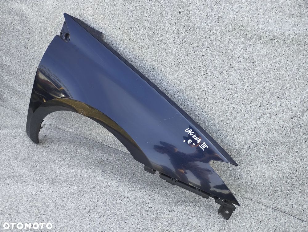 Renault Laguna III błotnik prawy przód przedni - 2