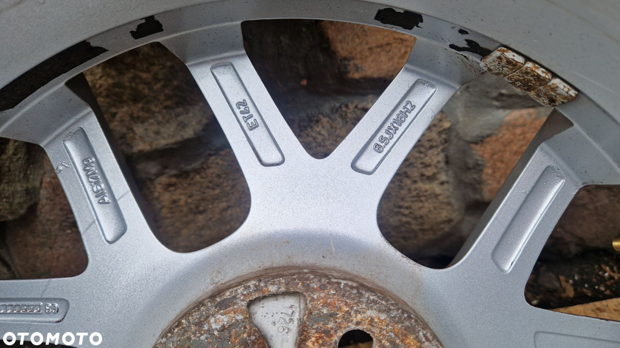 VW ET42 1J0601025AB FELGI ALUMINIOWE 16' 6,5Jx16H2 5x100 - 12