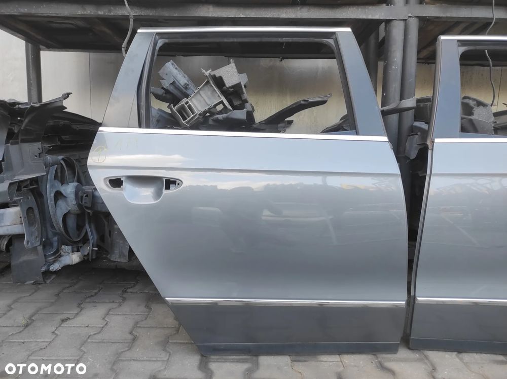 VW PASSAT B6 LA7T SZARE DRZWI TYŁ PRAWY TYLNE PRAWE WYSYŁKA !!!!!! - 1