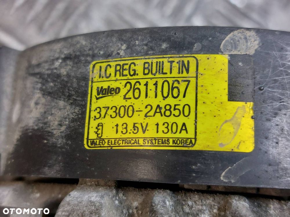 ALTERNATOR KIA SPORTAGE III 1.7 CRDI 37300-2A850 ID: 239631 - 5